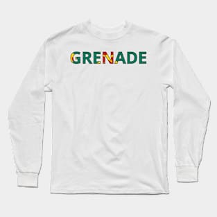 Drapeau Grenade Long Sleeve T-Shirt